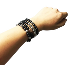 Matte Black Obsidian Bracelet