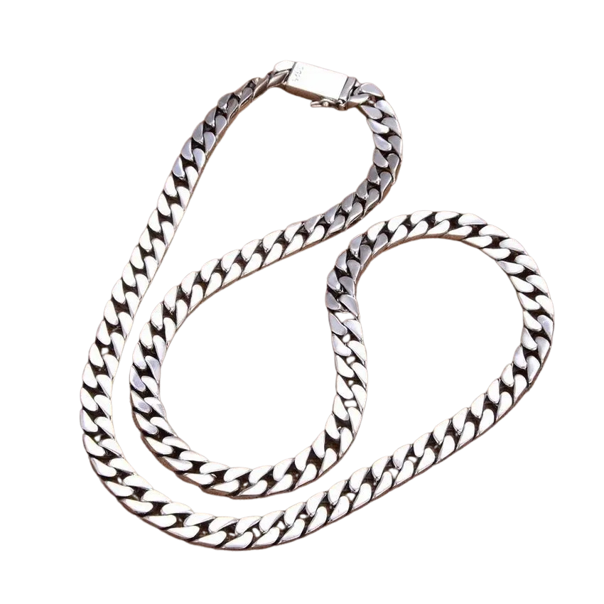 Cuban Link Necklace – 925 Sterling Silver