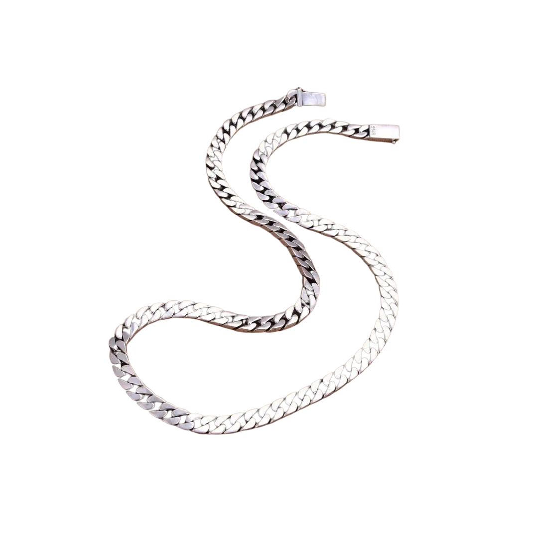 Cuban Link Necklace – 925 Sterling Silver