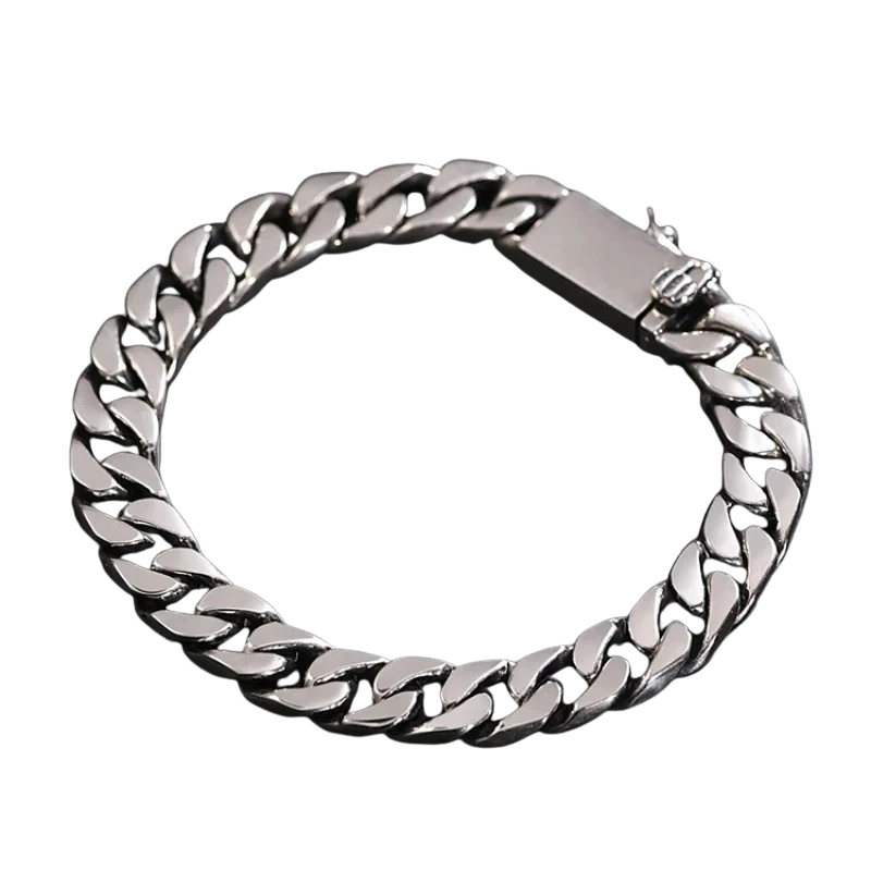 Cuban Link Bracelet – 925 Sterling Silver