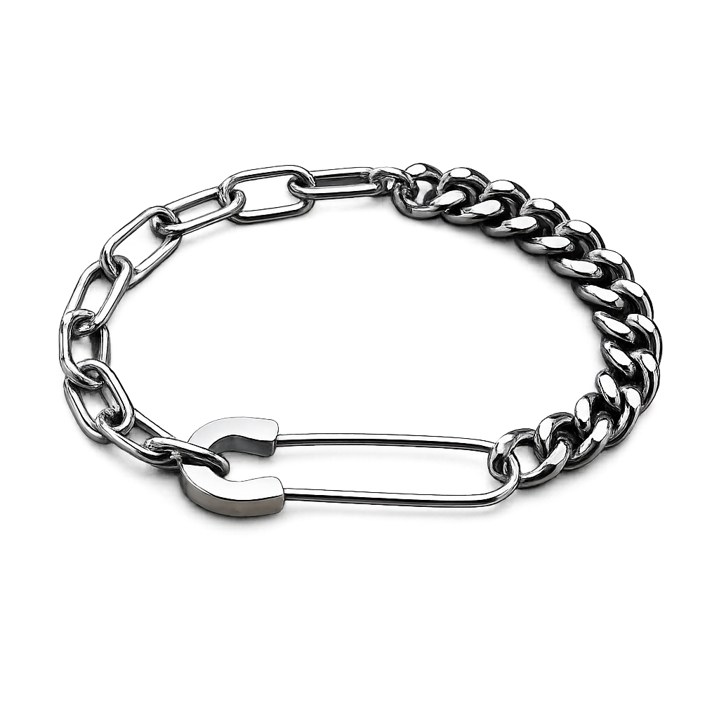Stainless Steel Contemporary Bracelet