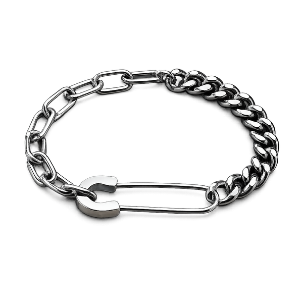 Stainless Steel Contemporary Bracelet