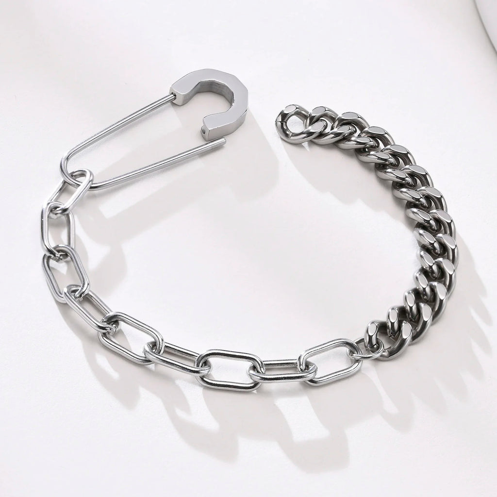 Stainless Steel Contemporary Bracelet