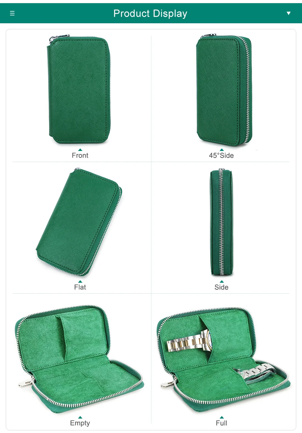 Luxury Watch Travel Pouch