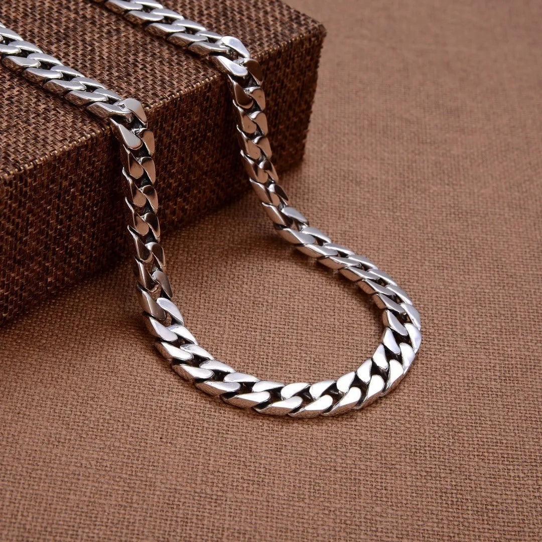 Cuban Link Necklace – 925 Sterling Silver
