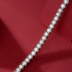 3MM Moissanite Tennis Bracelet 925 Sterling Silver