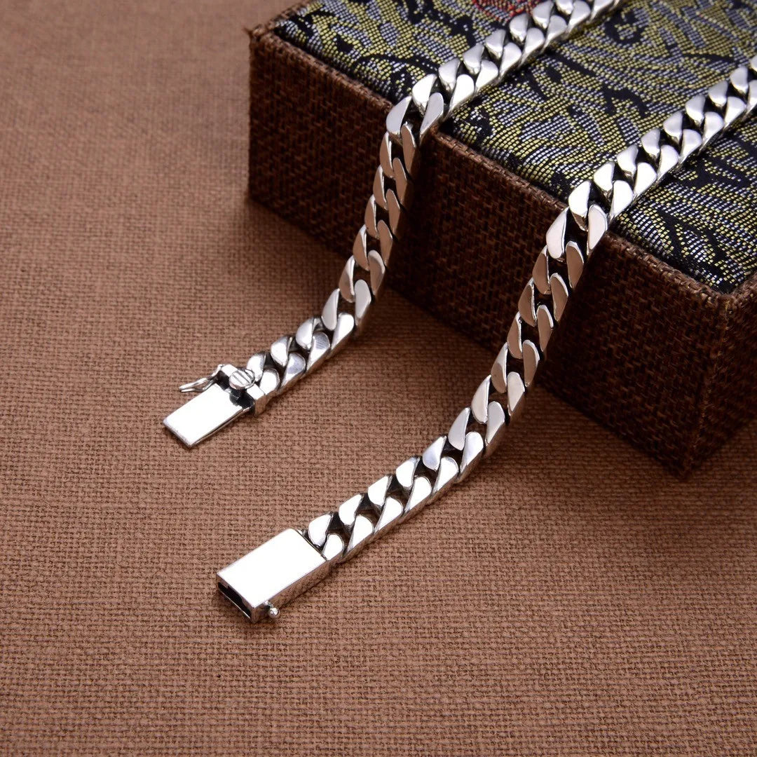Cuban Link Necklace – 925 Sterling Silver