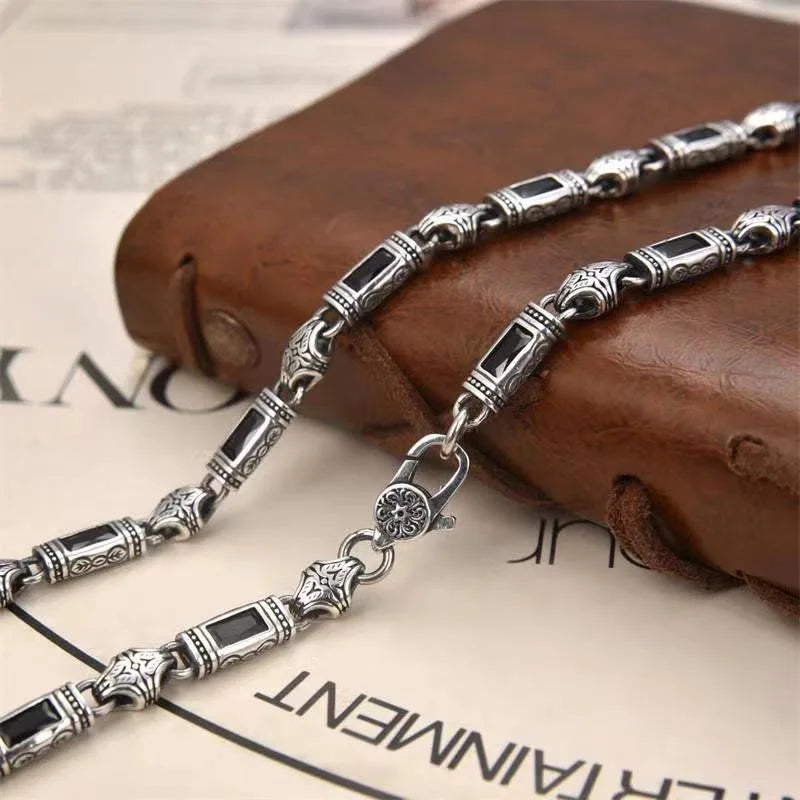 Luxury 925 Sterling Silver Necklace
