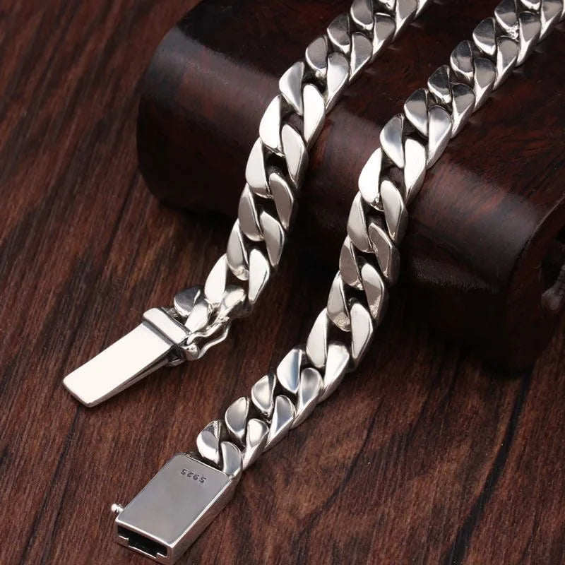 Cuban Link Necklace – 925 Sterling Silver
