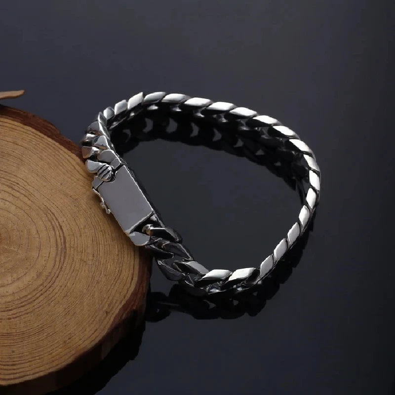 Cuban Link Bracelet – 925 Sterling Silver