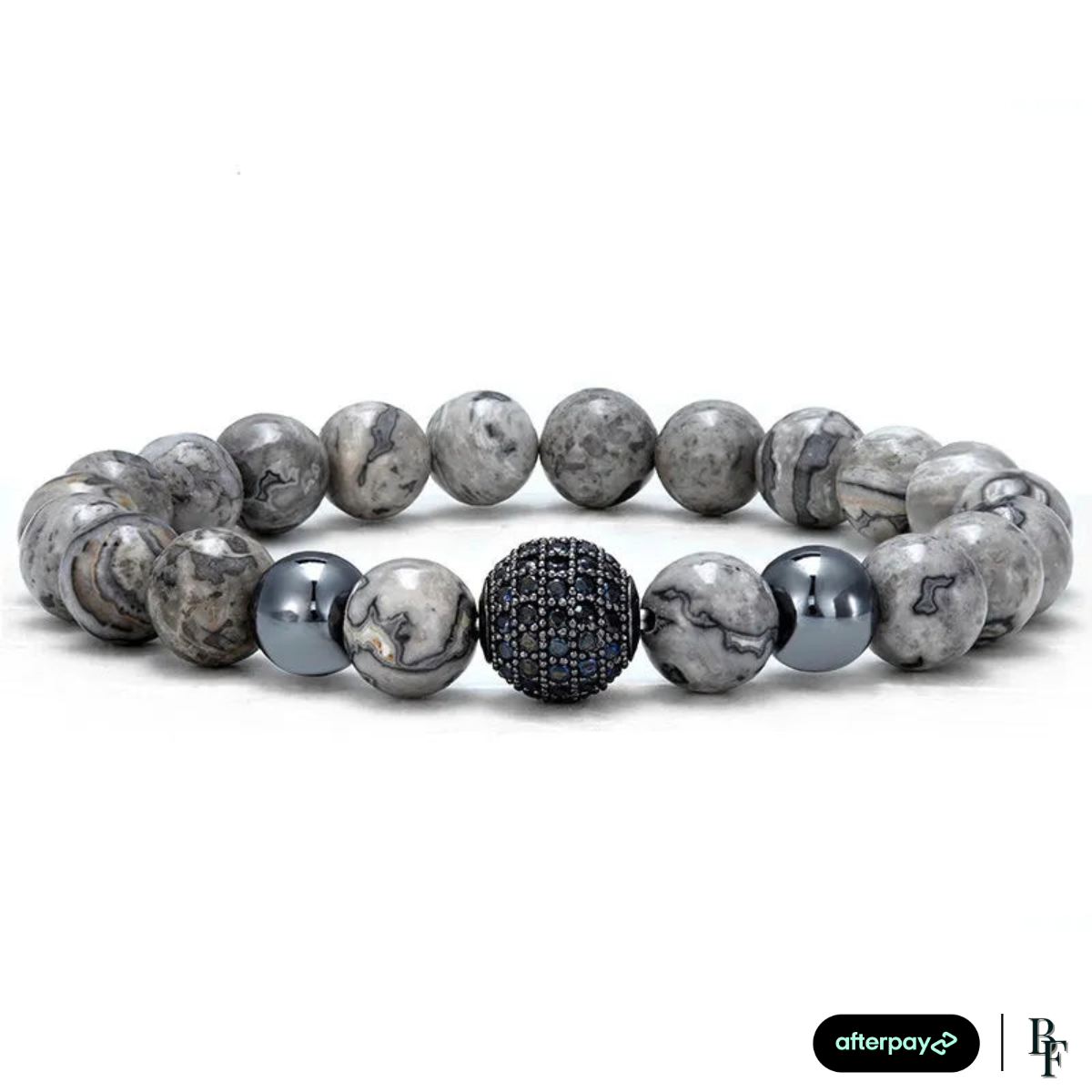 Natural Stone Beaded Bracelet